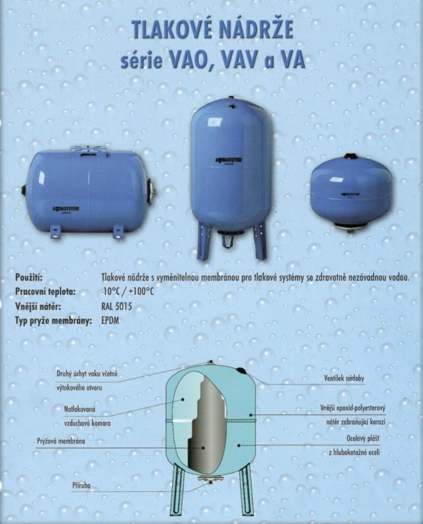 Nádoby s vyměnitelným vakem